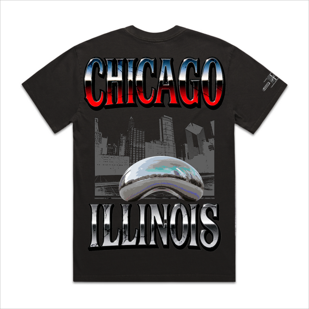 Chicago, Illinois, Big Bean Tee