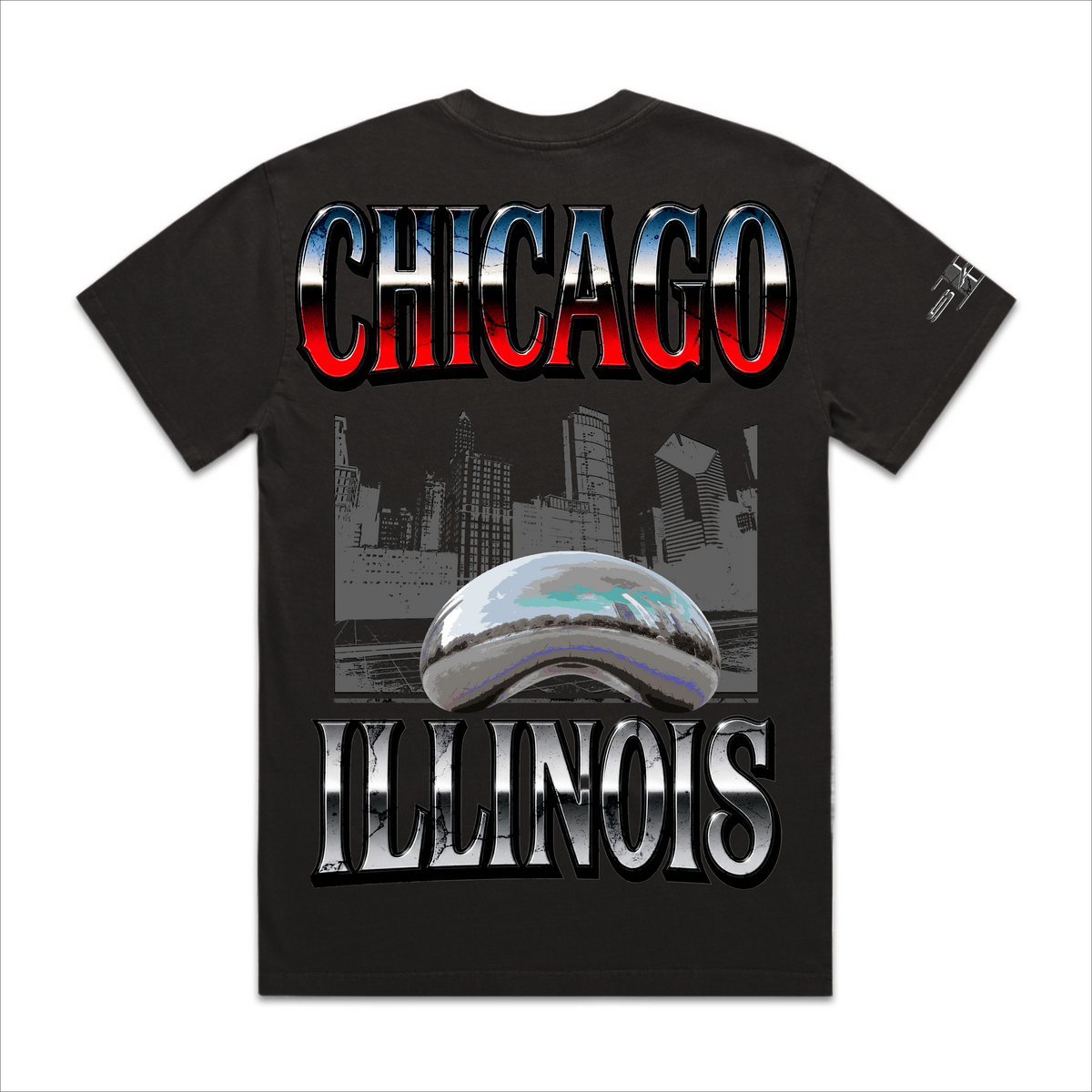 Chicago, Illinois, Big Bean Tee