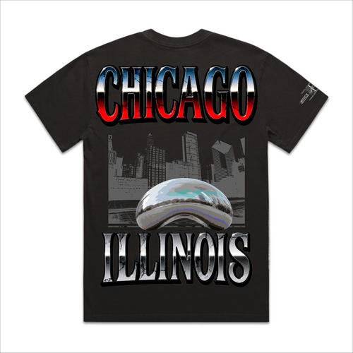 Chicago, Illinois, Big Bean Tee